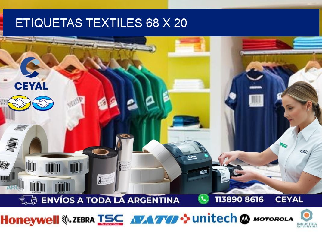 etiquetas textiles 68 x 20