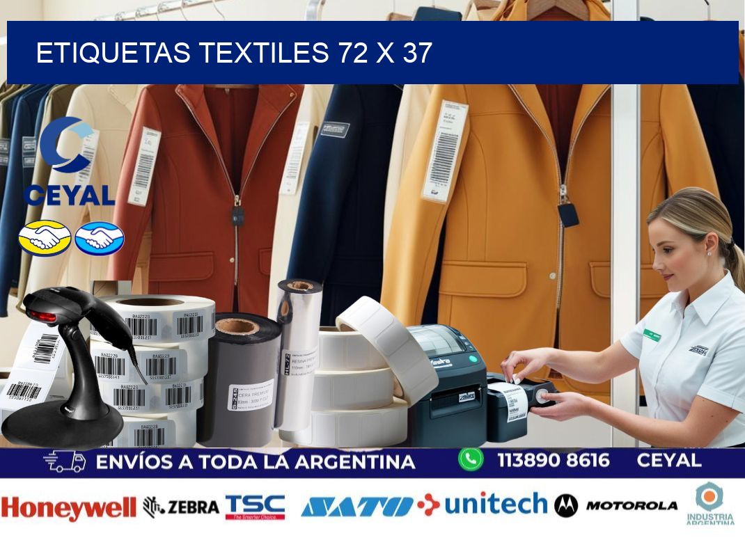 etiquetas textiles 72 x 37
