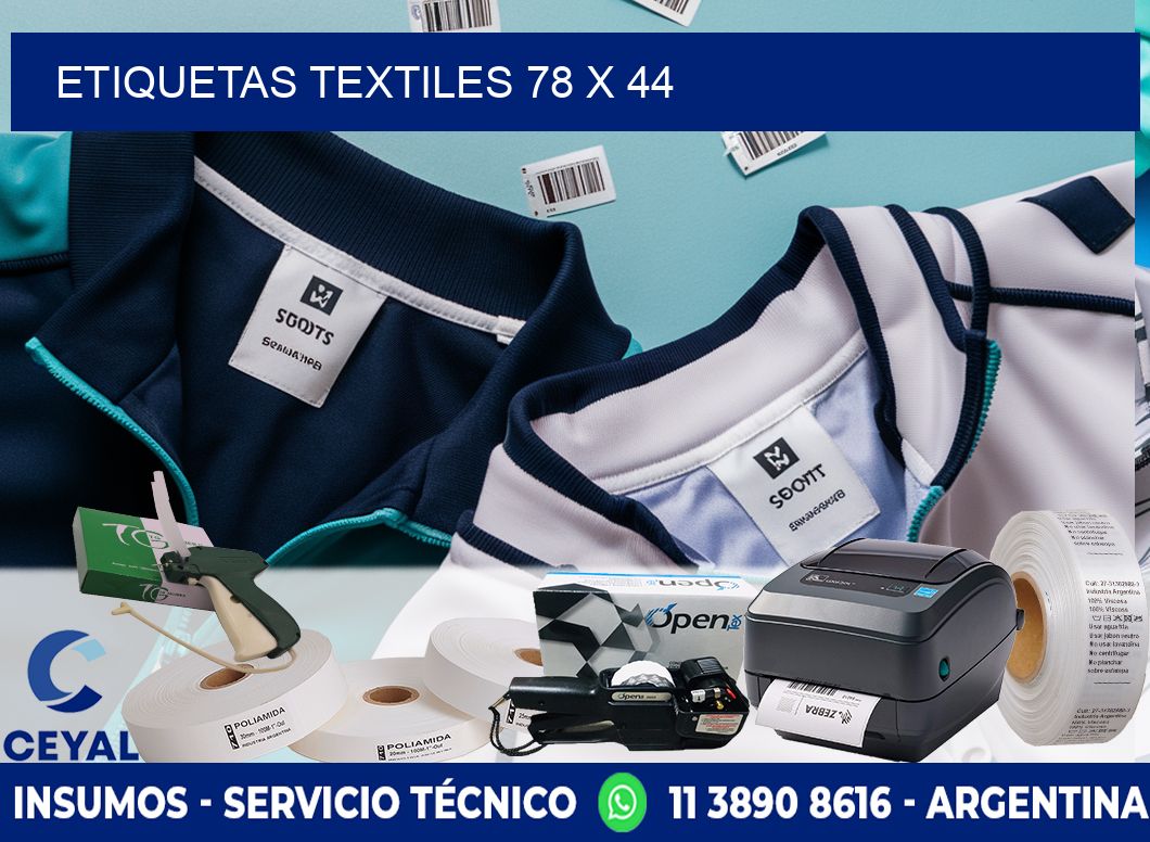 etiquetas textiles 78 x 44