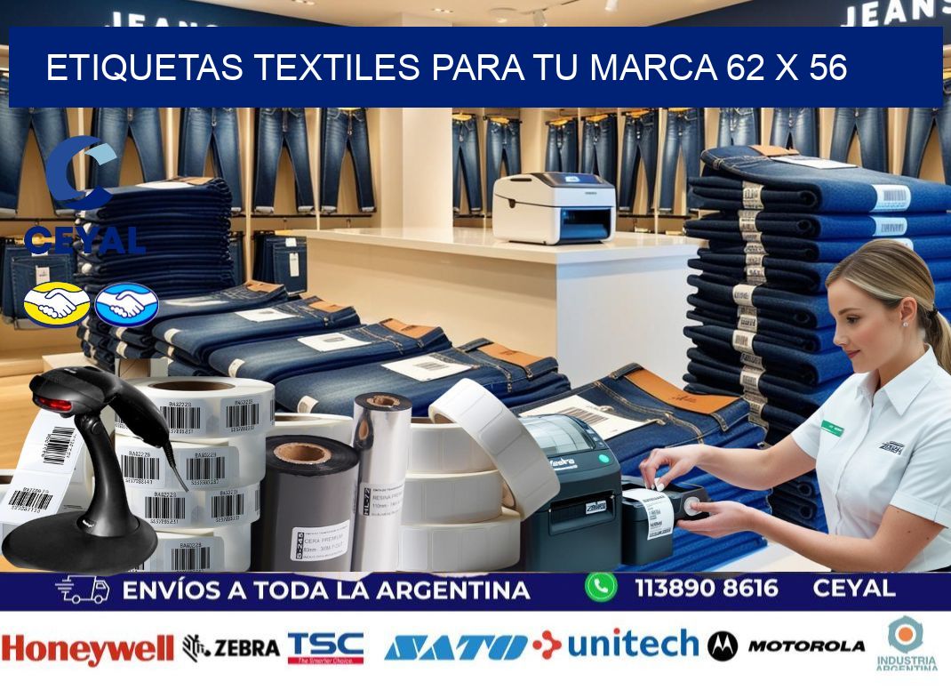 etiquetas textiles para tu marca 62 x 56