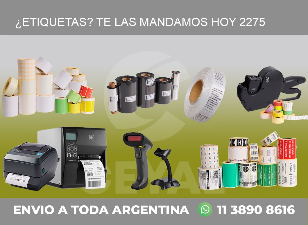 ¿Etiquetas? Te las Mandamos Hoy 2275