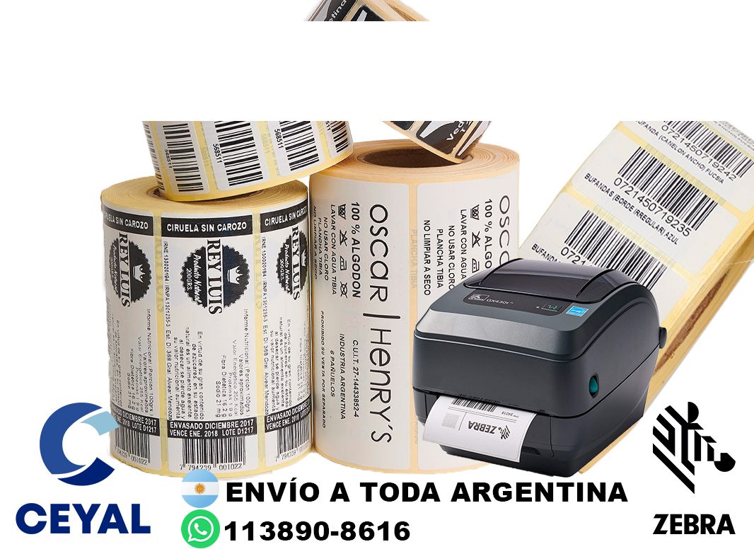 11915 Etiquetas impresas para gran producción