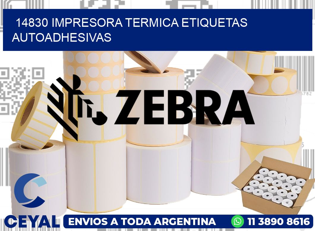 14830 Impresora termica etiquetas autoadhesivas