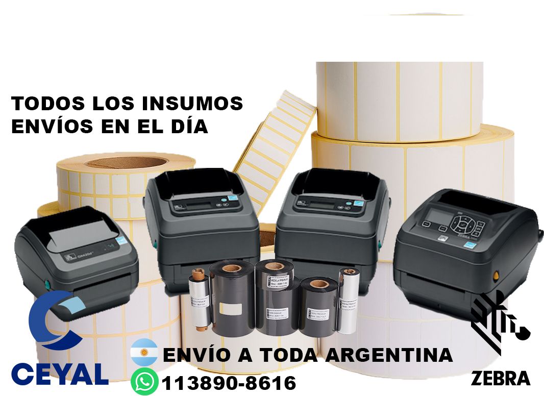 20 cajas de etiquetas 74 x 97