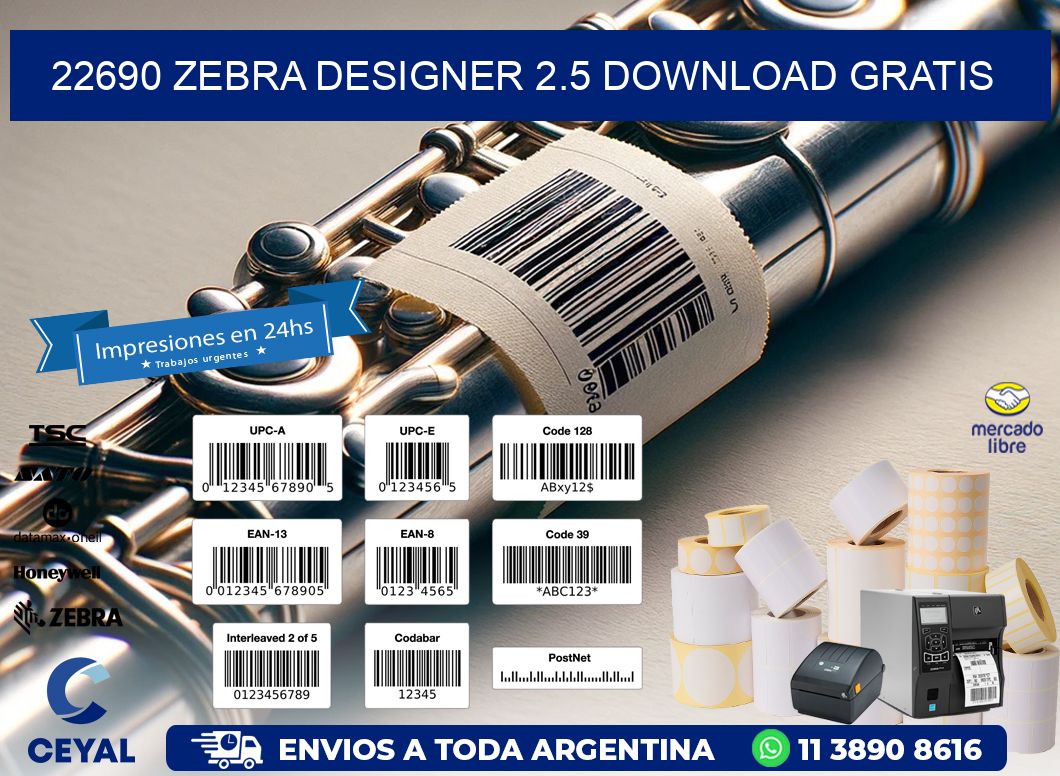 22690 Zebra designer 2.5 download gratis