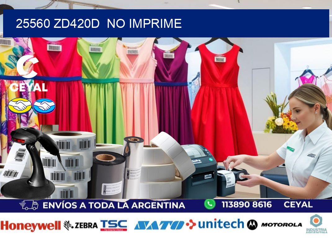 25560 ZD420d  no imprime