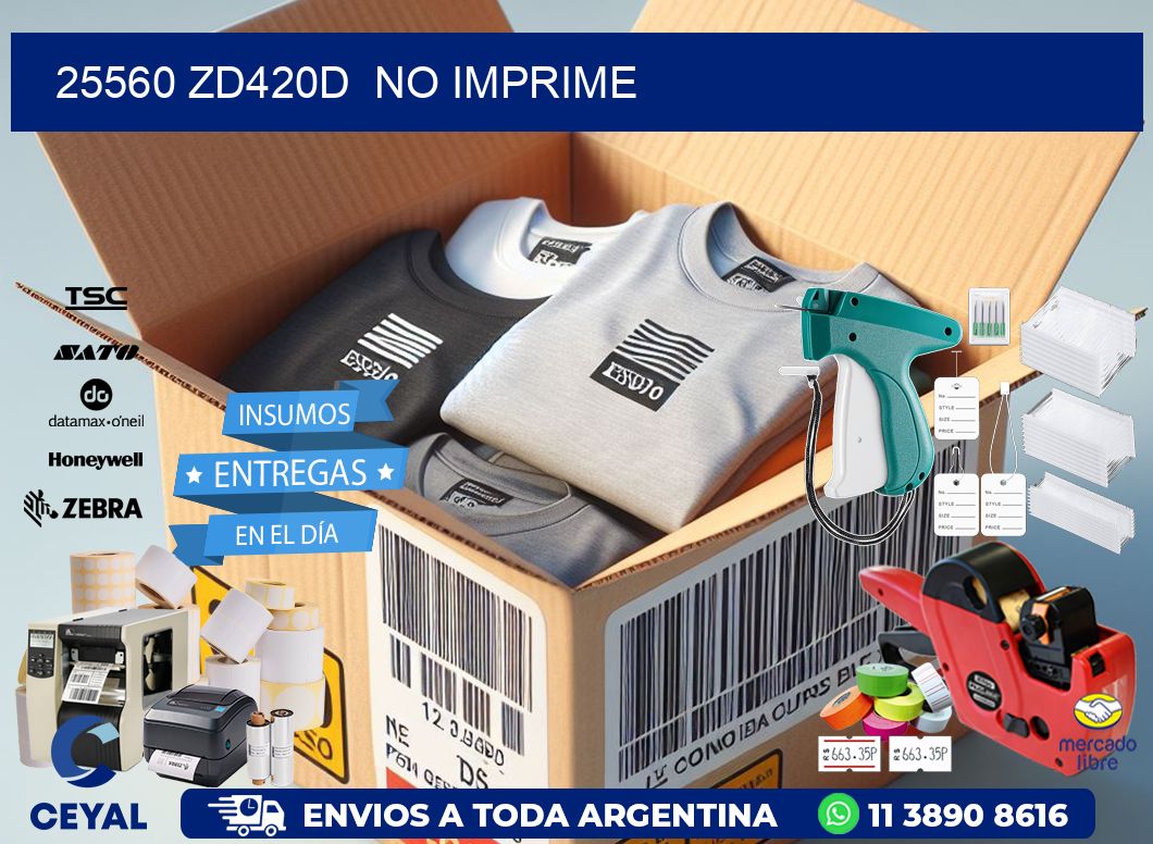 25560 ZD420d  no imprime