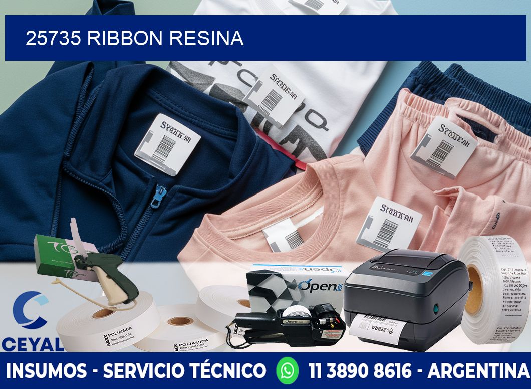 25735 Ribbon resina