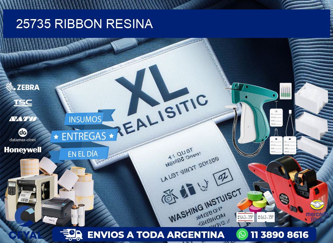25735 Ribbon resina