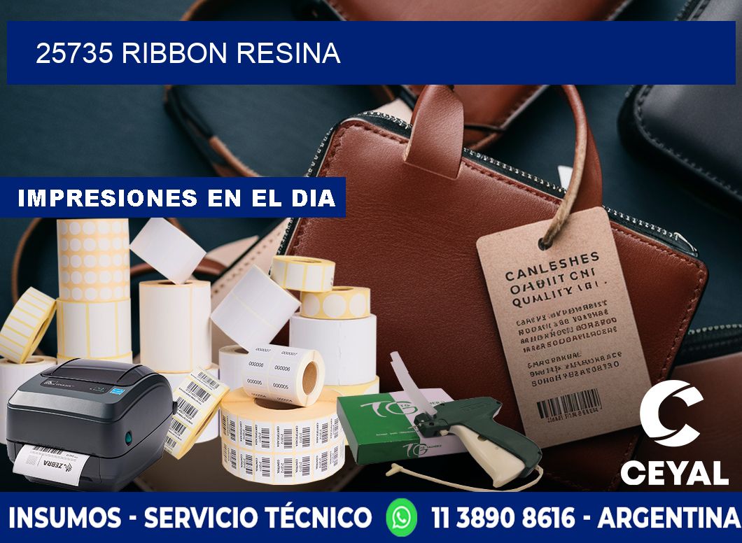 25735 Ribbon resina