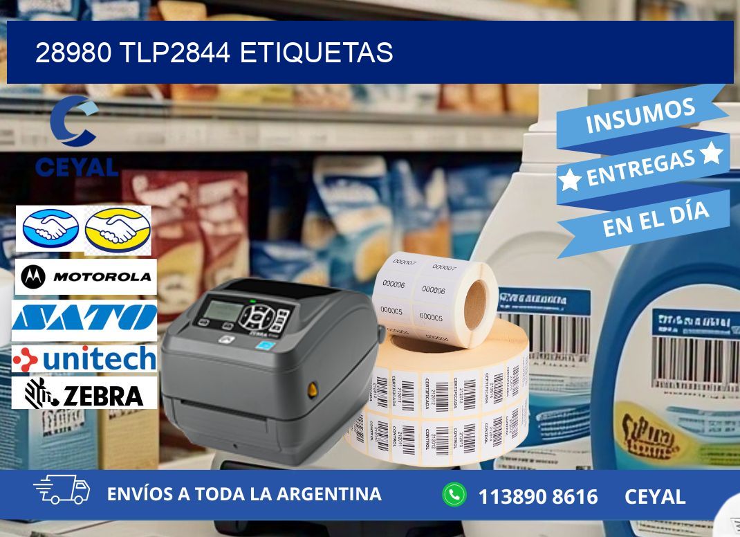 28980 TLP2844 etiquetas