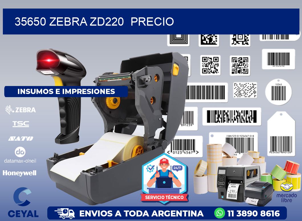35650 Zebra ZD220  precio