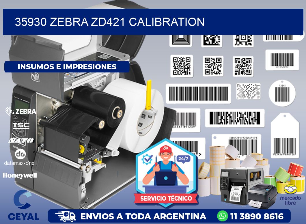 35930 Zebra ZD421 Calibration