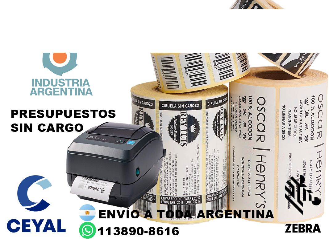 4015 Etiquetas autoadhesivas para consumo masivo