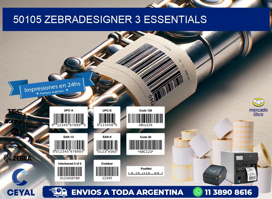 50105 ZebraDesigner 3 Essentials