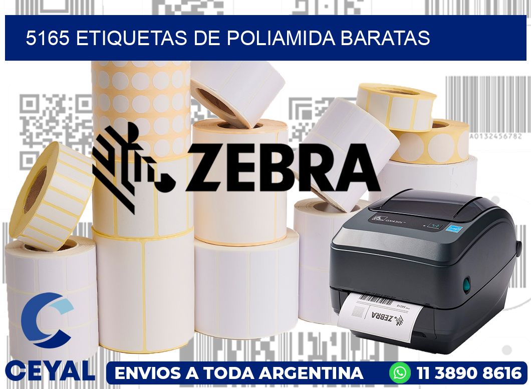 5165 etiquetas de poliamida baratas