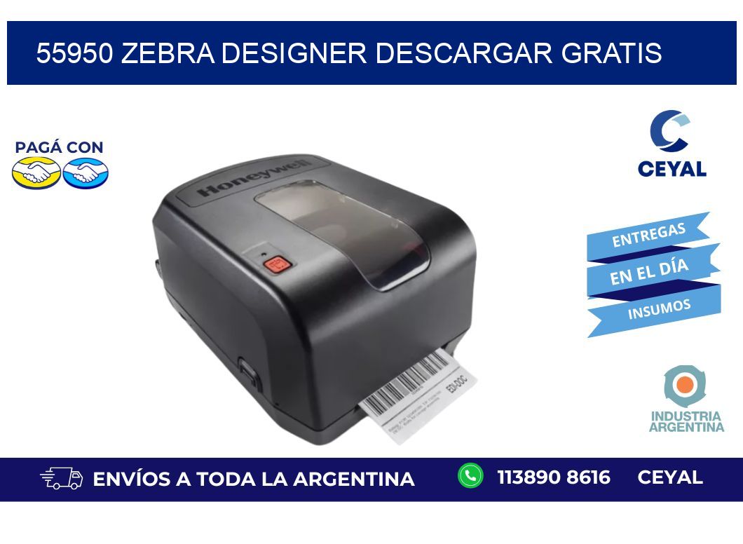 55950 Zebra Designer Descargar gratis