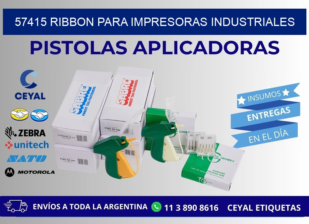 57415 Ribbon para impresoras industriales
