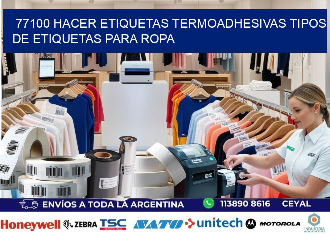 77100 hacer etiquetas termoadhesivas tipos de etiquetas para ropa