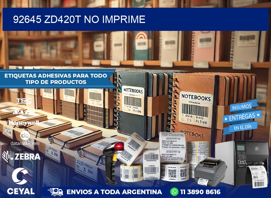 92645 ZD420t no imprime