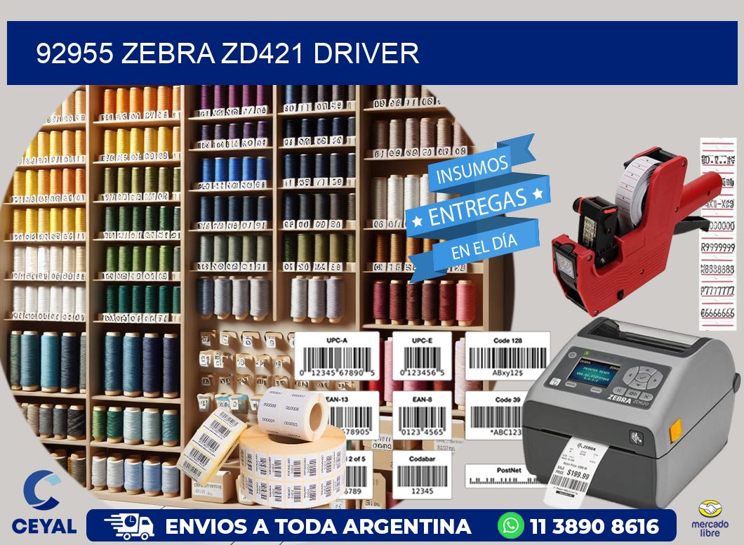 92955 Zebra ZD421 driver
