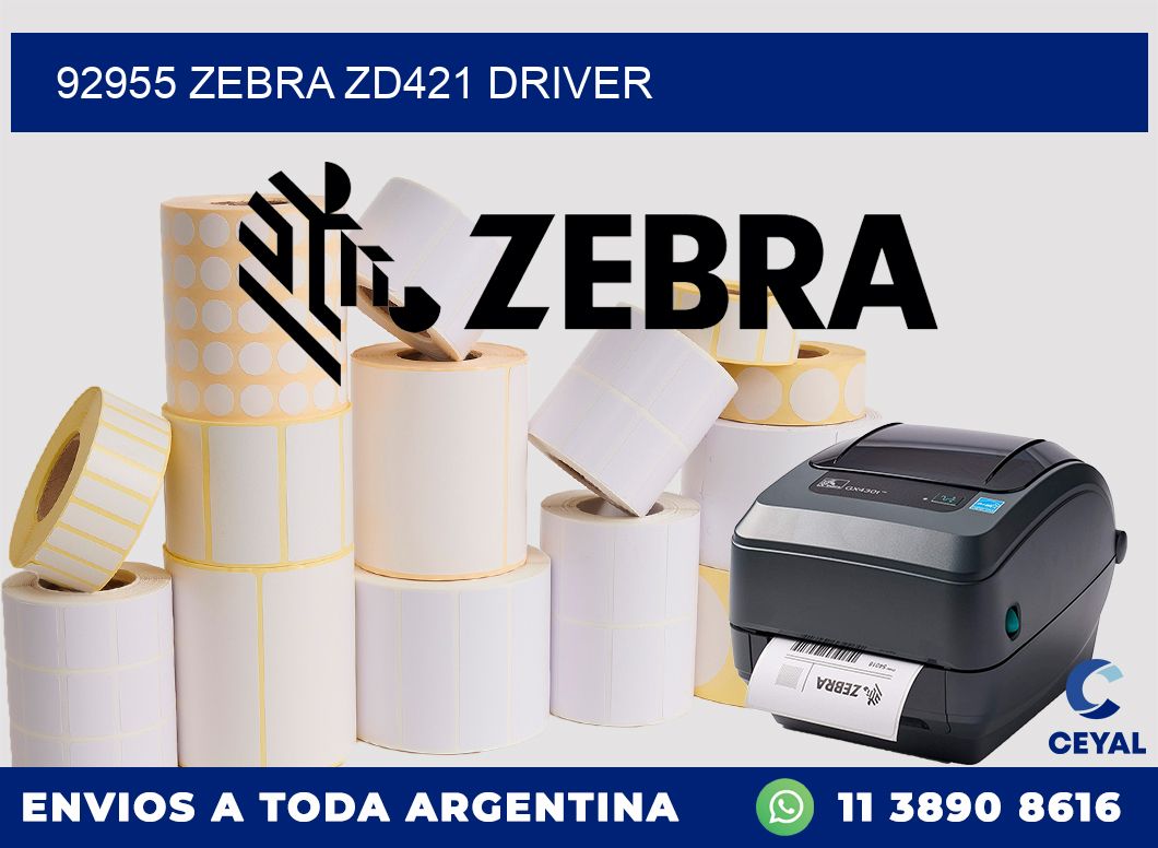 92955 Zebra ZD421 driver