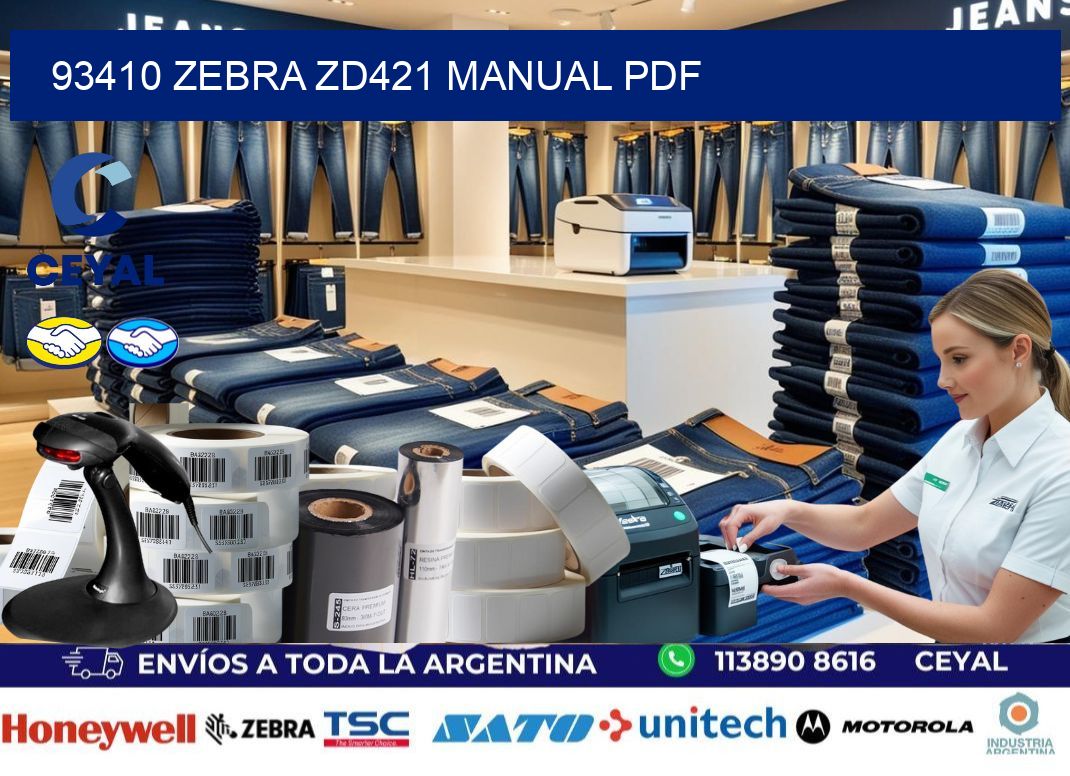 93410 Zebra ZD421 manual PDF