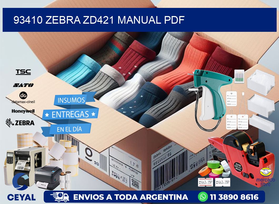 93410 Zebra ZD421 manual PDF