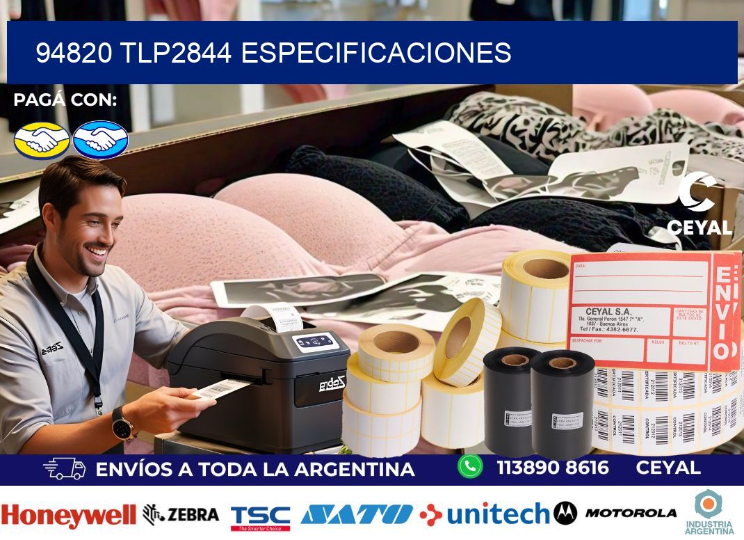 94820 TLP2844 especificaciones