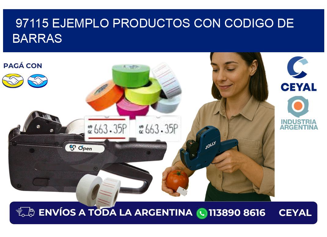 97115 ejemplo productos con codigo de barras
