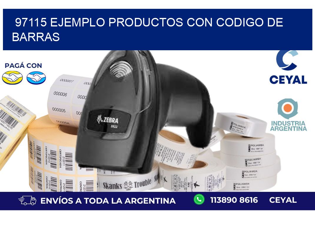 97115 ejemplo productos con codigo de barras