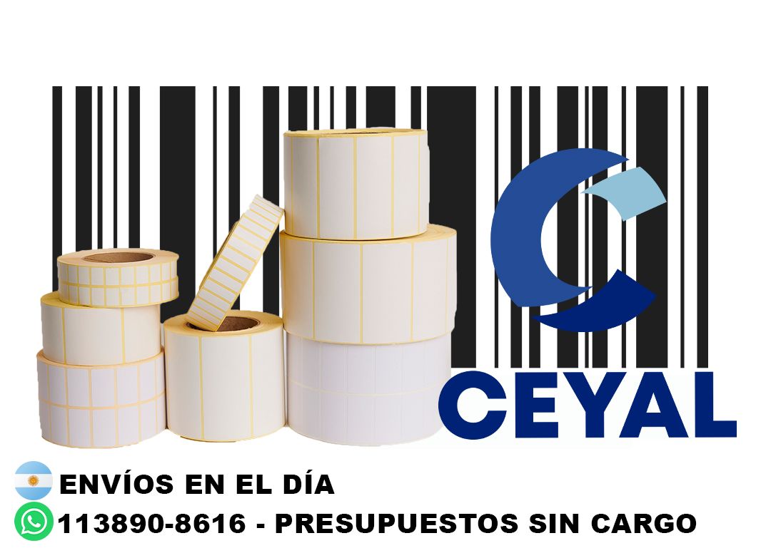 etiquetas blancas 34 x 63