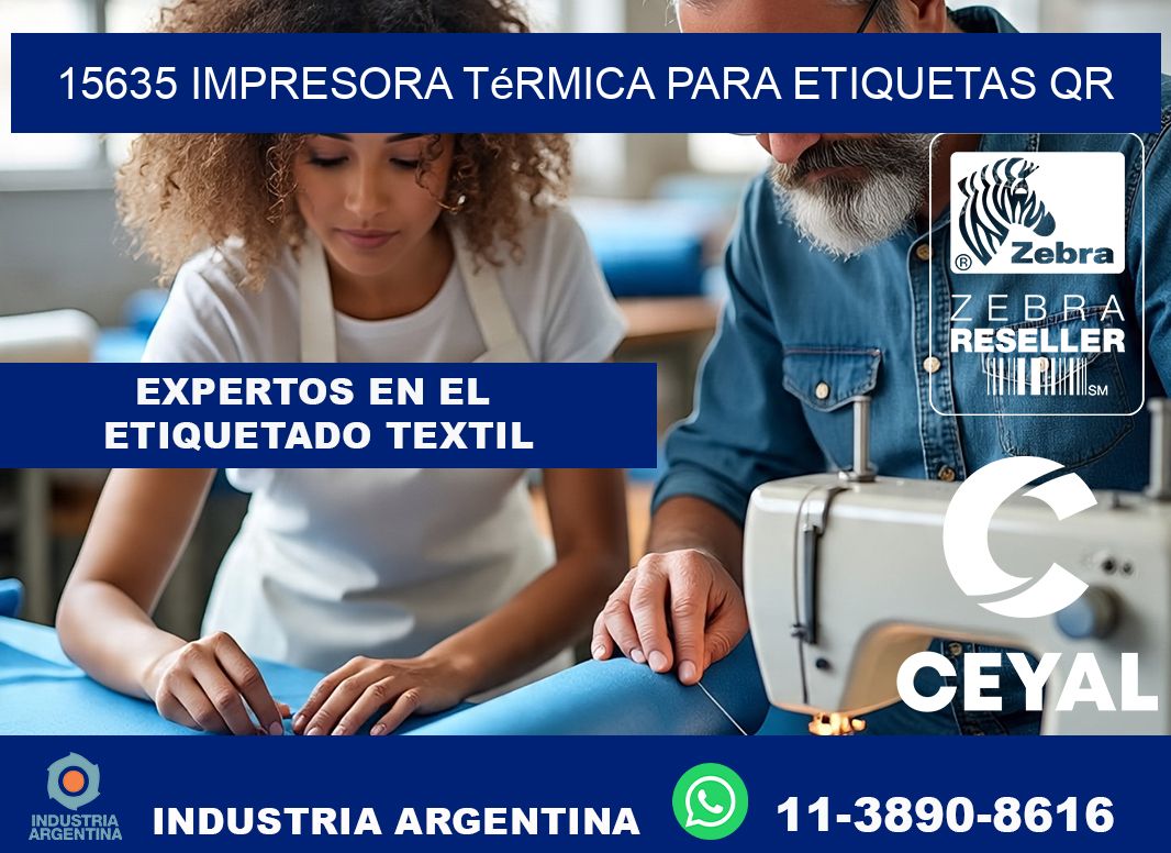 15635 impresora térmica para etiquetas QR