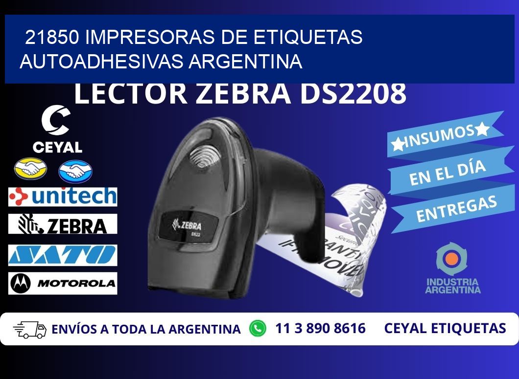 21850 Impresoras de etiquetas autoadhesivas argentina