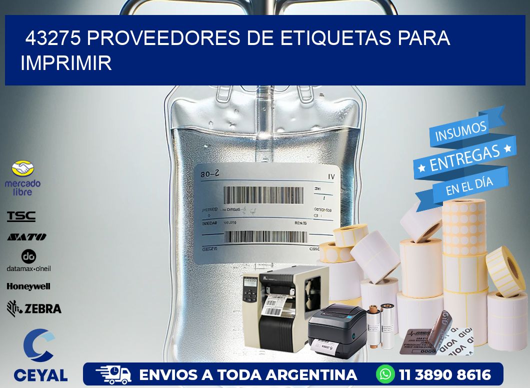 43275 proveedores de etiquetas para imprimir