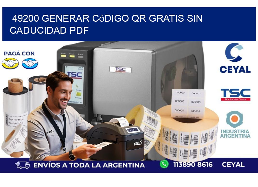 49200 Generar código QR gratis sin caducidad PDF