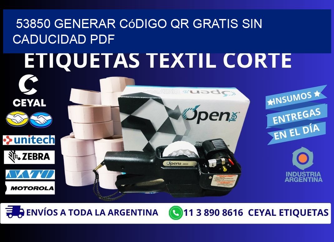 53850 Generar código QR gratis sin caducidad PDF