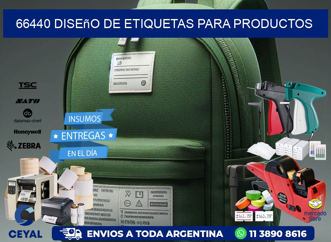 66440 Diseño de etiquetas para productos