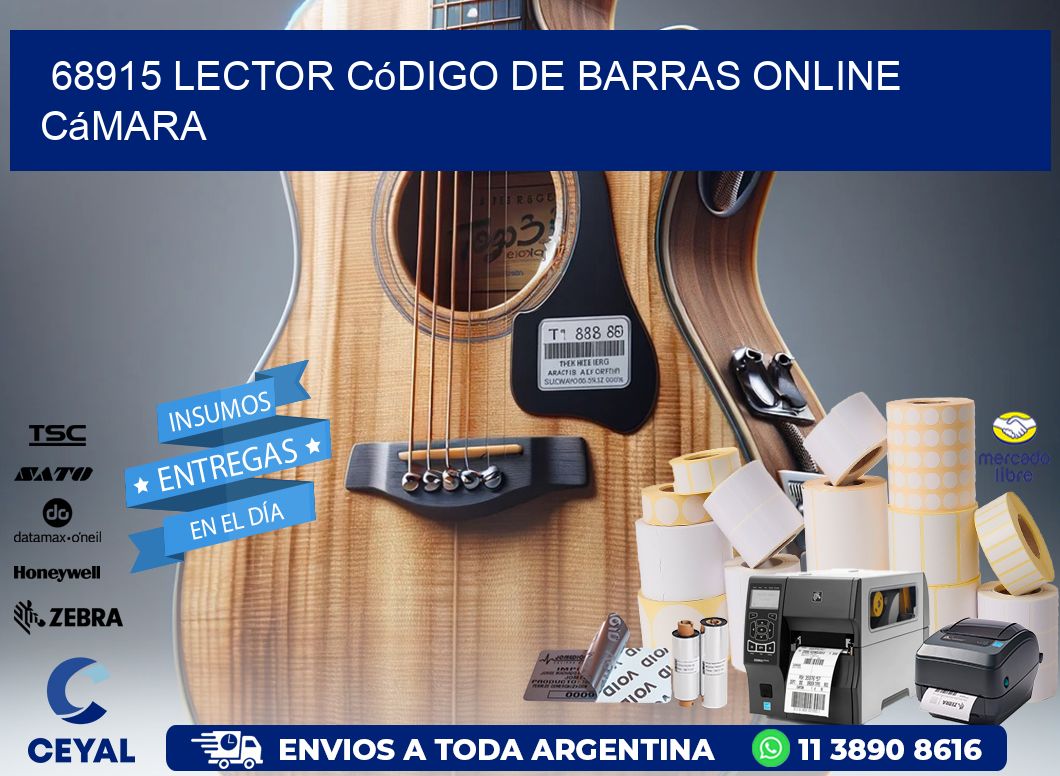 68915 Lector código de barras online cámara