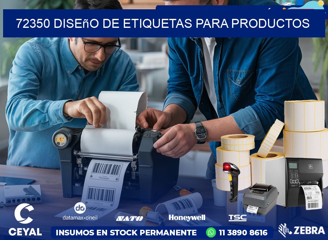 72350 Diseño de etiquetas para productos