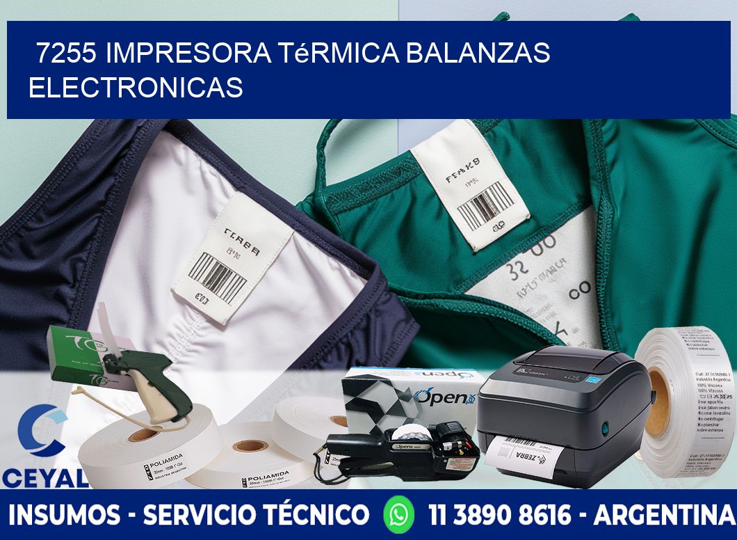 7255 impresora térmica balanzas electronicas