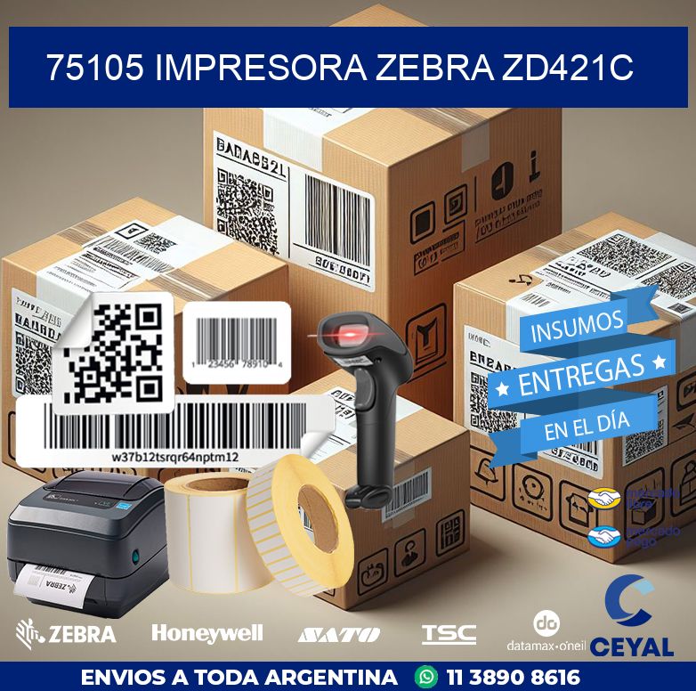 75105 Impresora Zebra zd421c