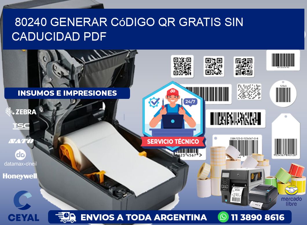 80240 Generar código QR gratis sin caducidad PDF