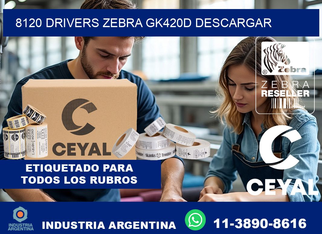 8120 drivers zebra gk420d descargar