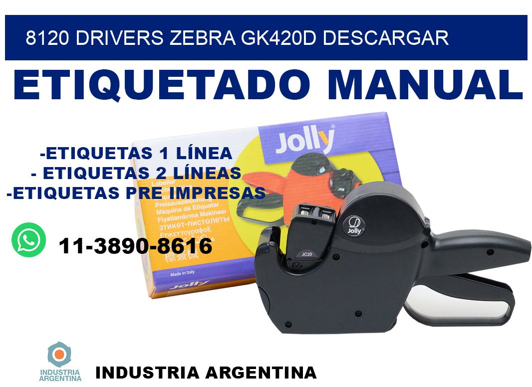 8120 drivers zebra gk420d descargar
