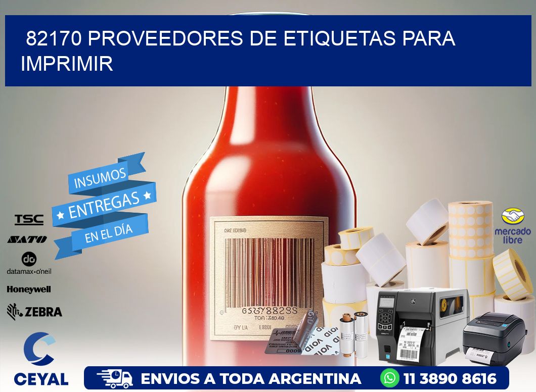 82170 proveedores de etiquetas para imprimir