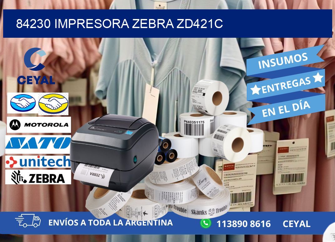 84230 Impresora Zebra zd421c