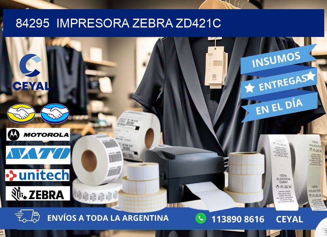 84295 Impresora Zebra zd421c