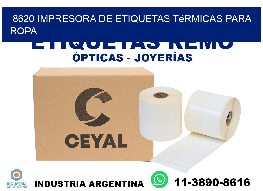 8620 impresora de etiquetas térmicas para ropa