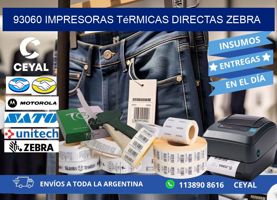 93060 impresoras térmicas directas zebra